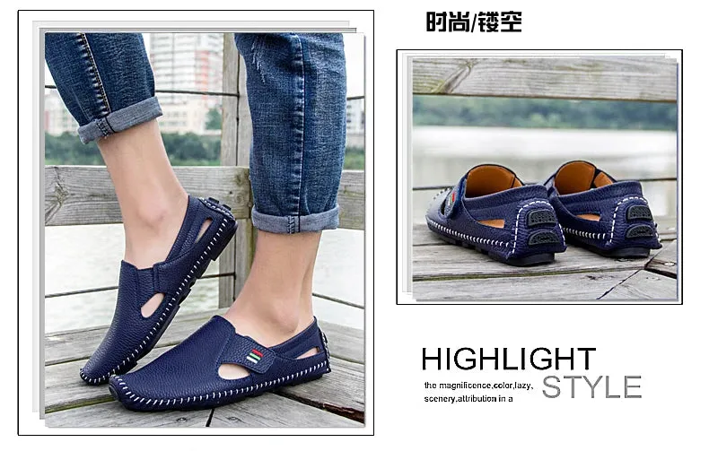 Breathable Leather Loafers - Comfort and Style Redefined