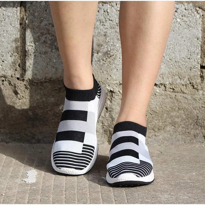 Cilool - Women Breathable Platform Flats Bunion Corrector Slip On Shoes