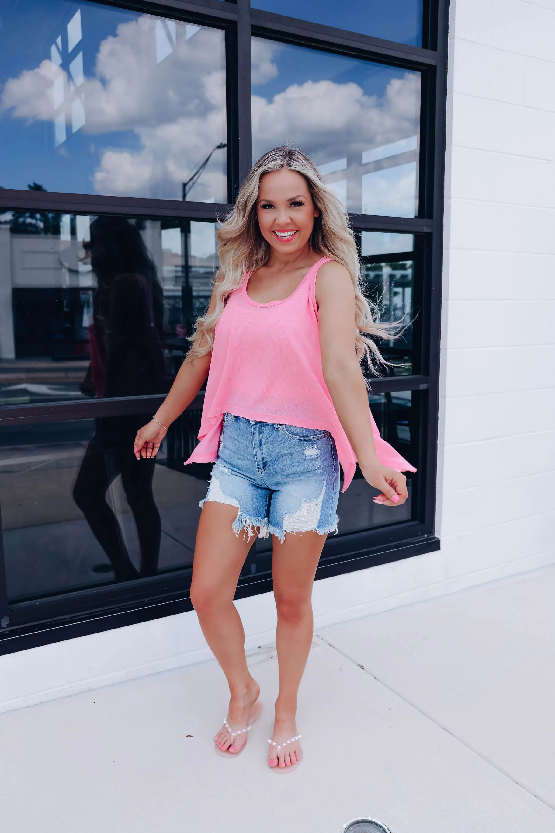 Essential Summertime Tank - Pink