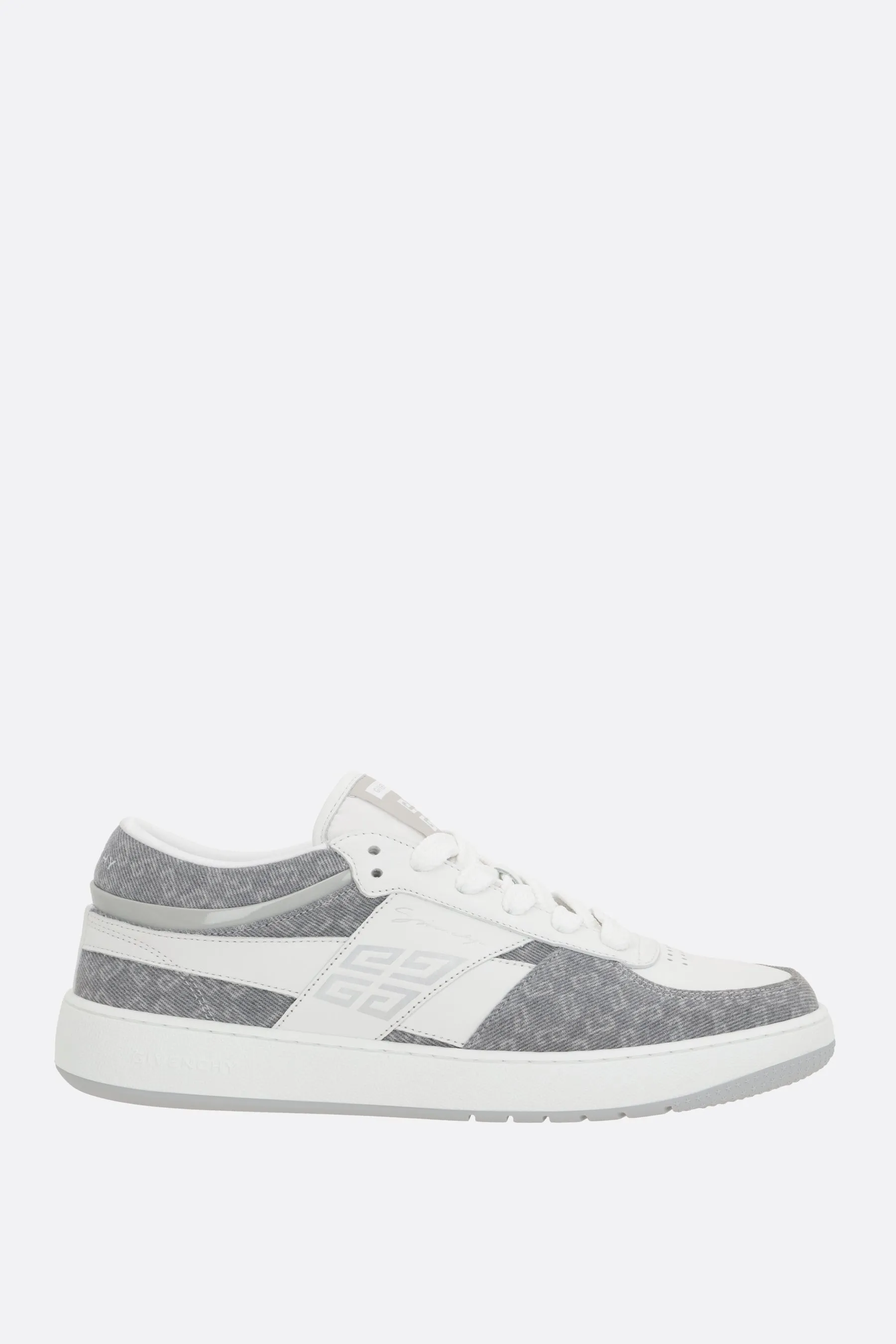 G Move Leather Denim Sneakers