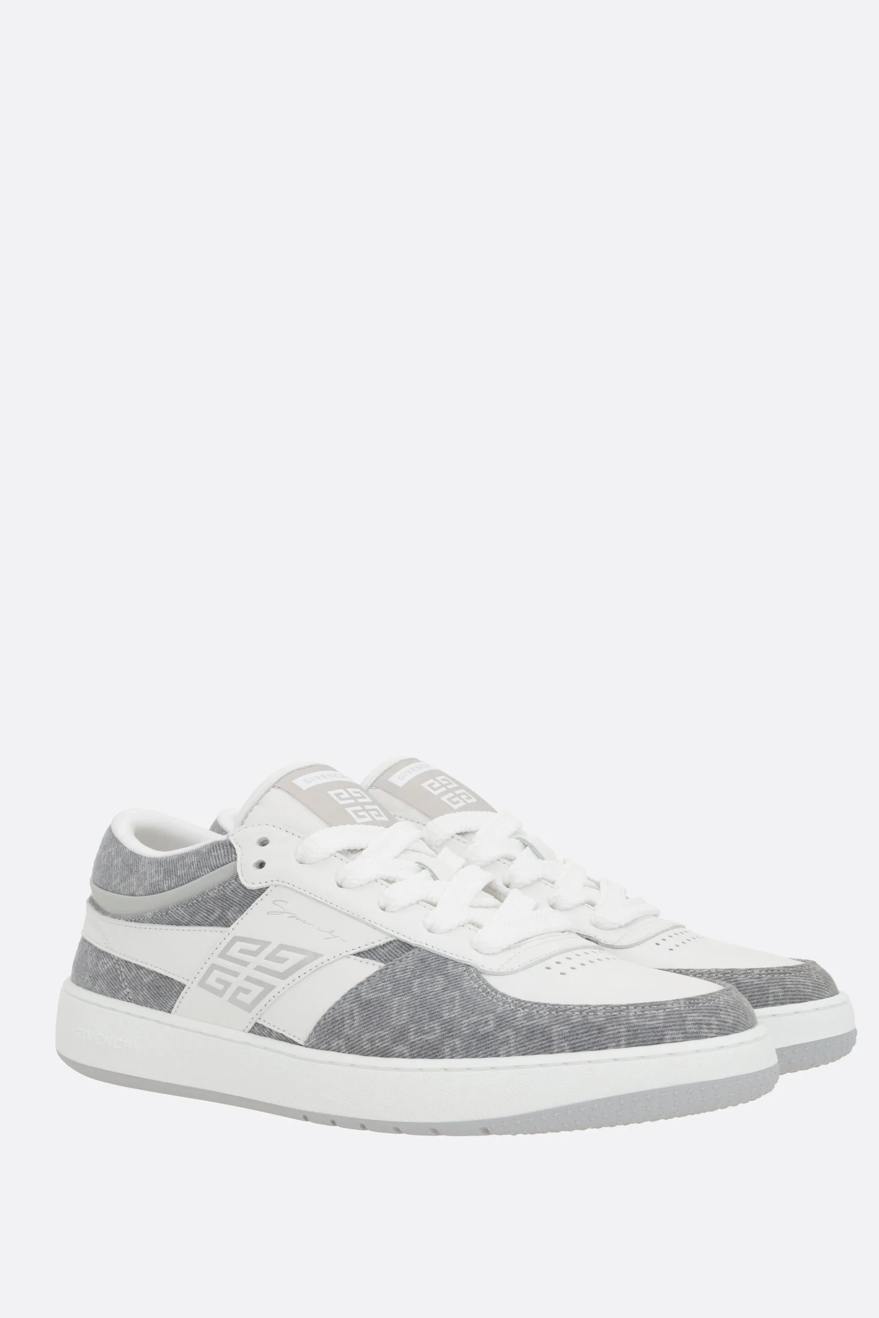 G Move Leather Denim Sneakers