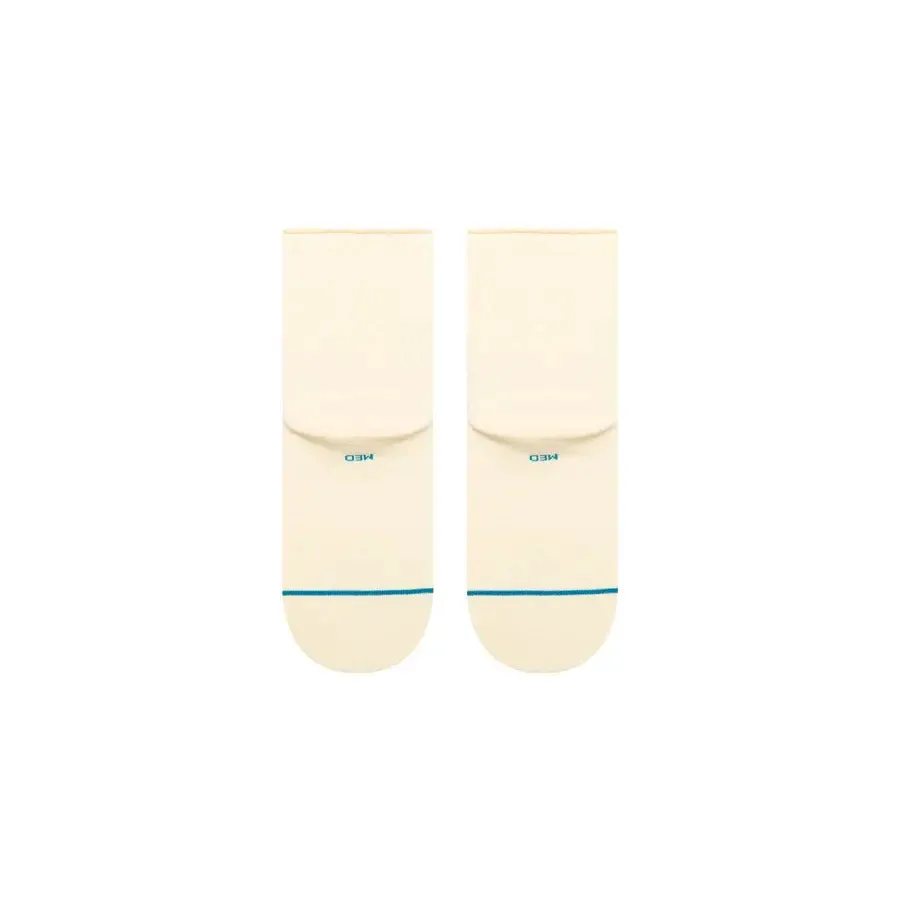 Instance Ladies Cream Rollin Quarters Quarter Socks
