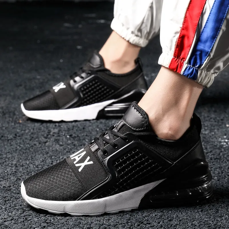 Men's Breathable Air Cushion Jogging Sneakers Outdoor Trainers