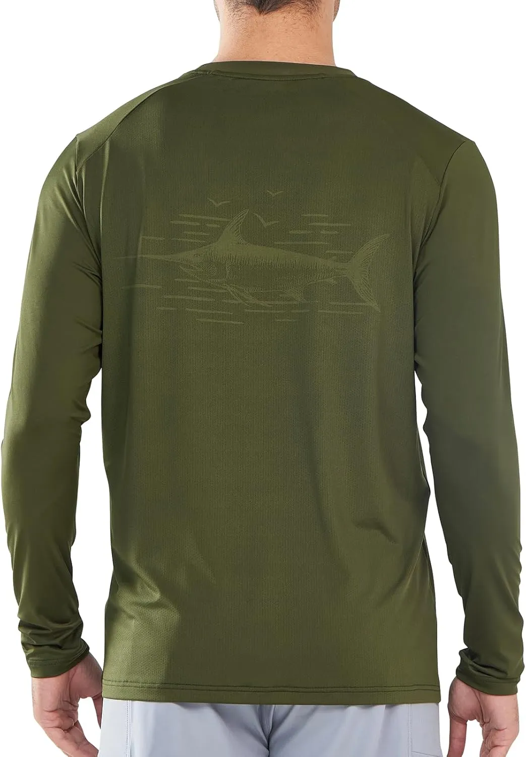 NORTHYARD Men's UPF 50  Sun Protection Shirts Long Sleeve Swim Beach Rash Guard SPF Quick Dry Lightweight UV Fishing T-Shirt