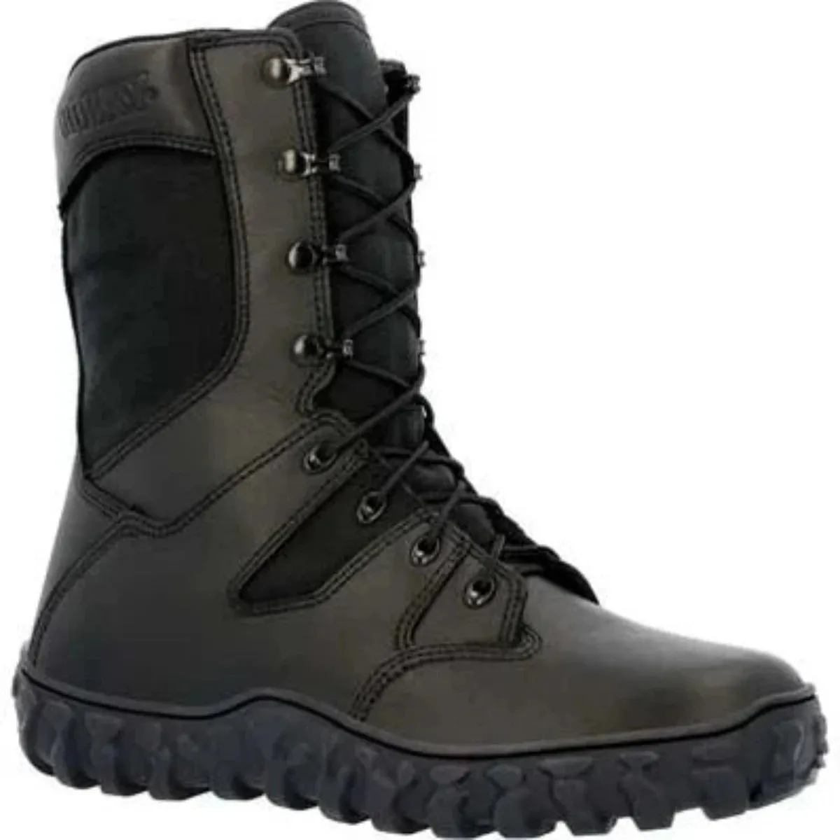 Rocky S2v Predator Men's Waterproof Soft Toe Military Boots Rkc146 In Black