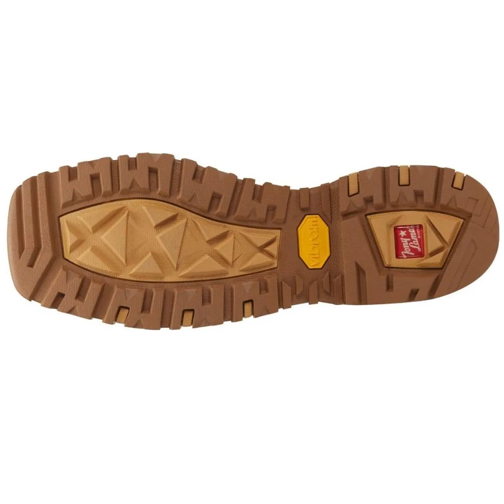 Roustabout Embroidered Square Toe Cowboy Boots